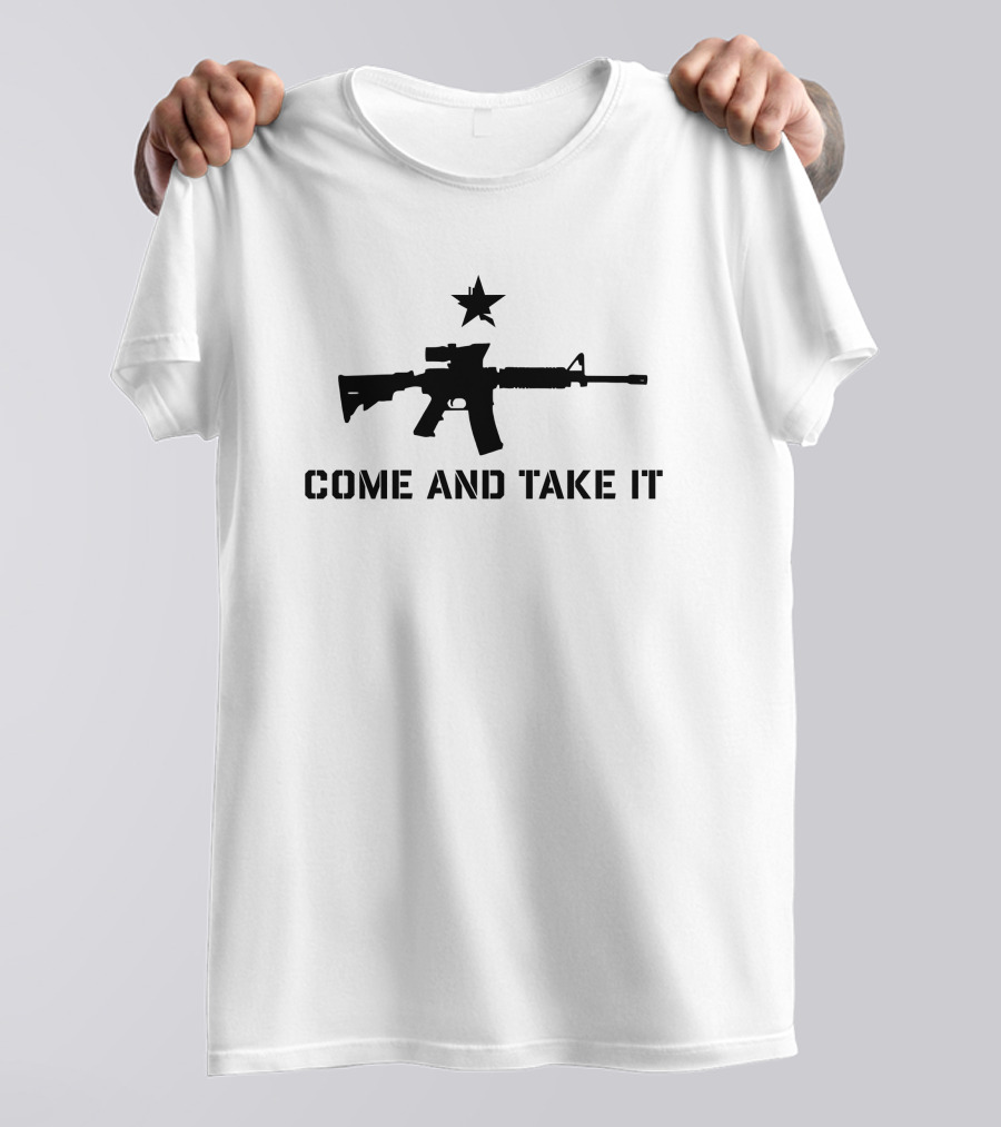 Vaush Come And Take It Rifle Star T-Shirt