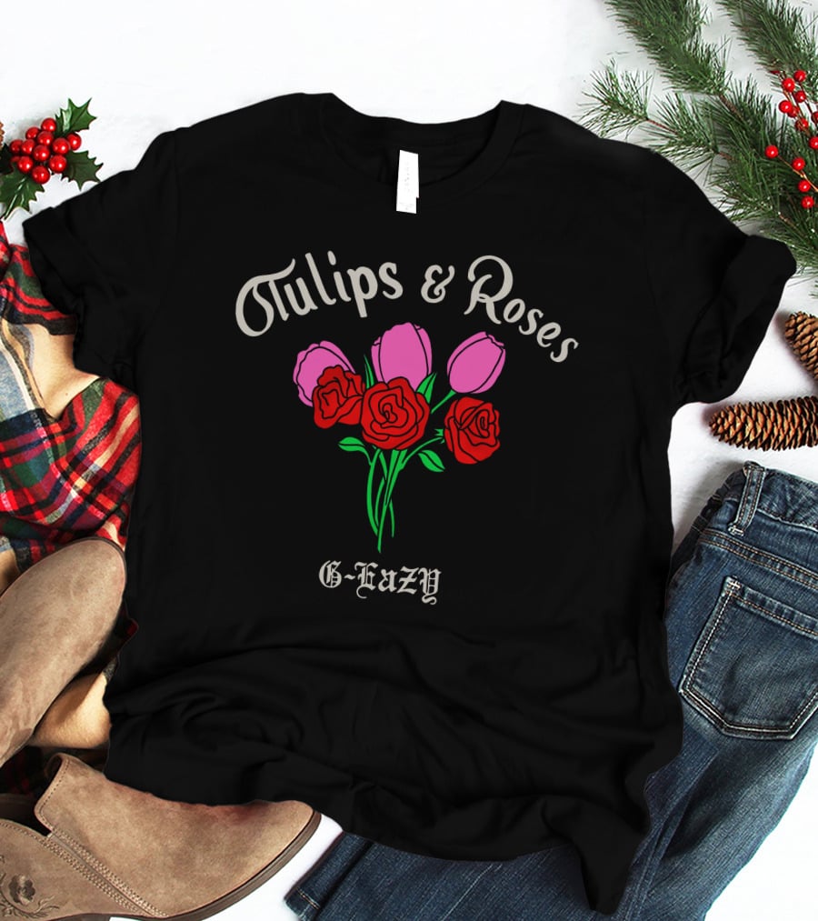 Tulips And Roses G-Eazy Floral T-Shirt