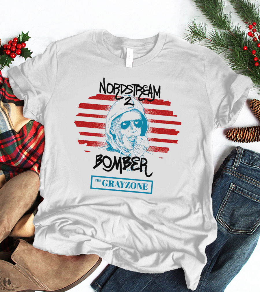 Nordstream 2 Bomber The Grayzone T-Shirt