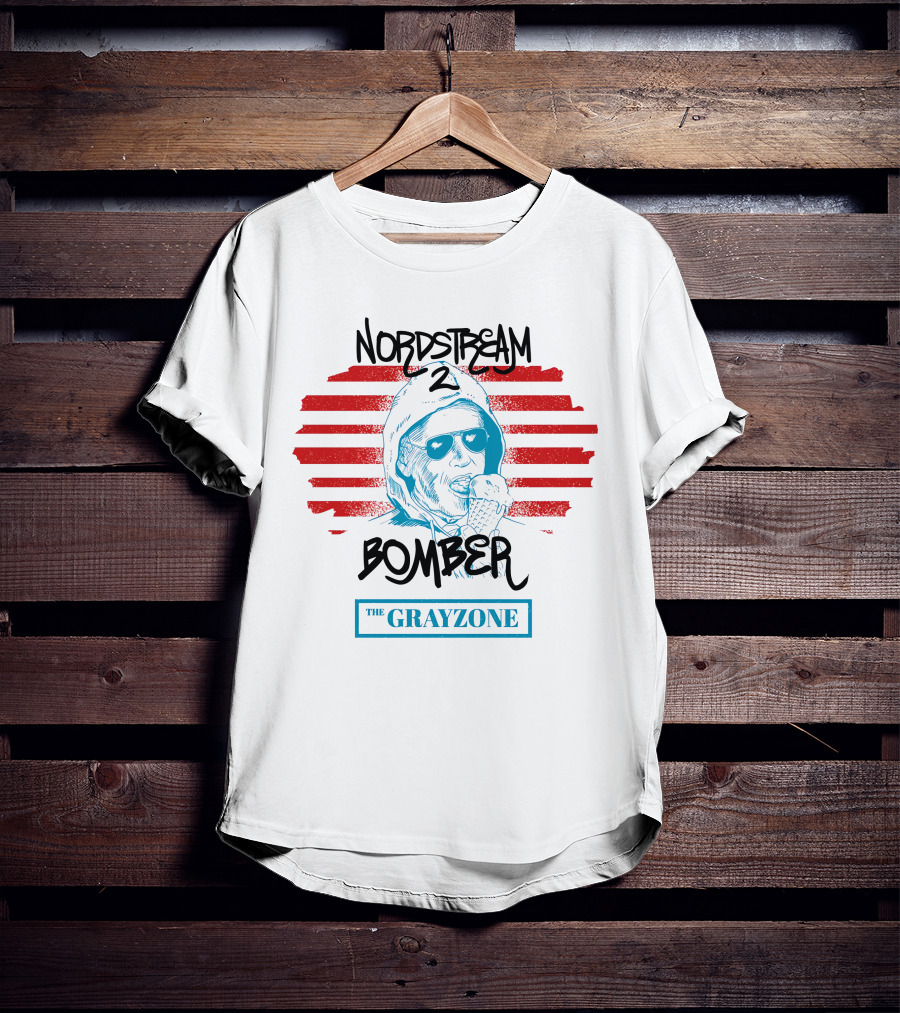 Nordstream 2 Bomber The Grayzone T-Shirt