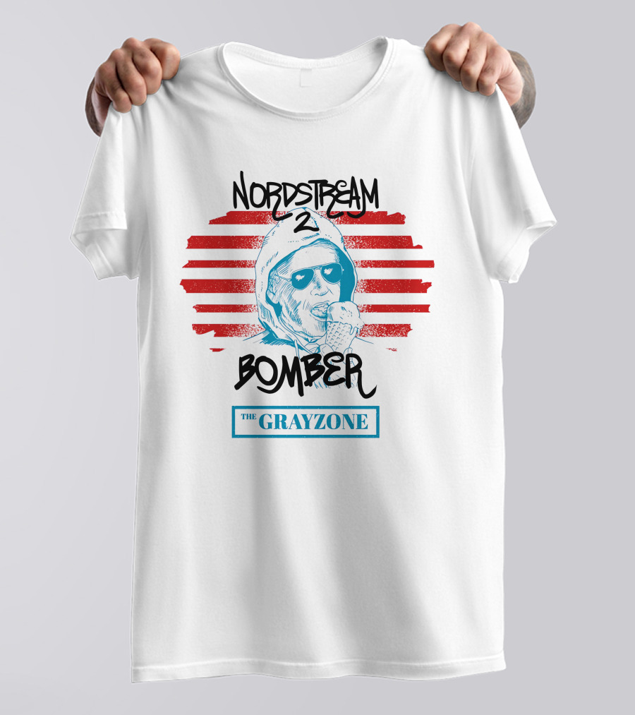 Nordstream 2 Bomber The Grayzone T-Shirt
