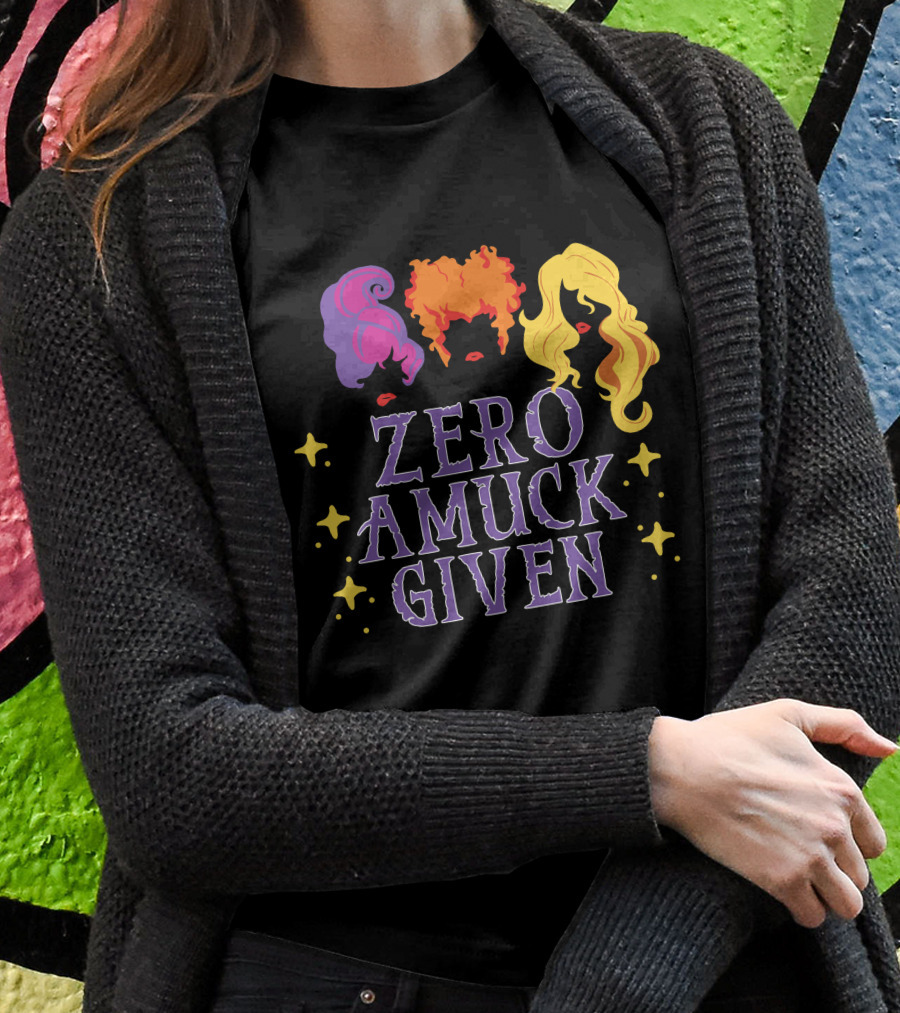 Zero Amuck Given Witch Sisters Halloween T-Shirt