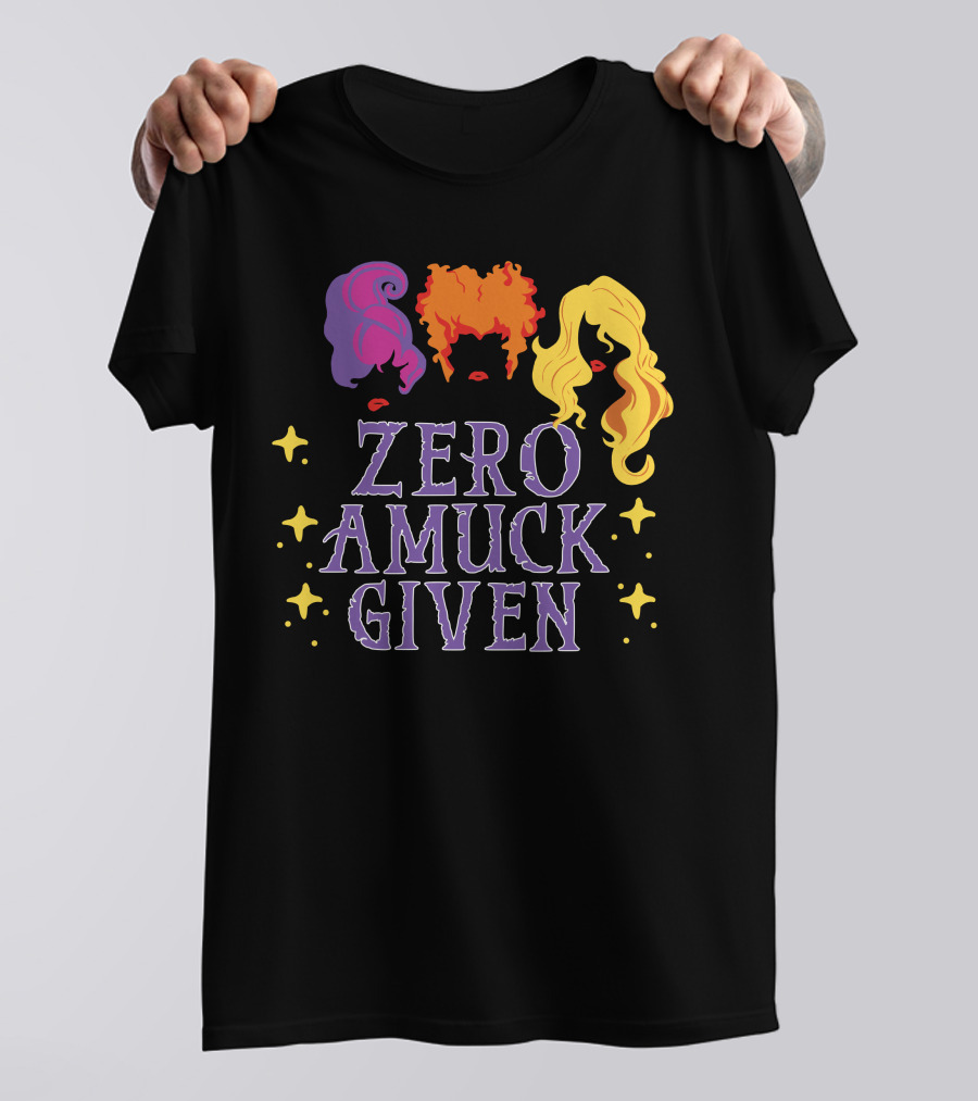 Zero Amuck Given Witch Sisters Halloween T-Shirt