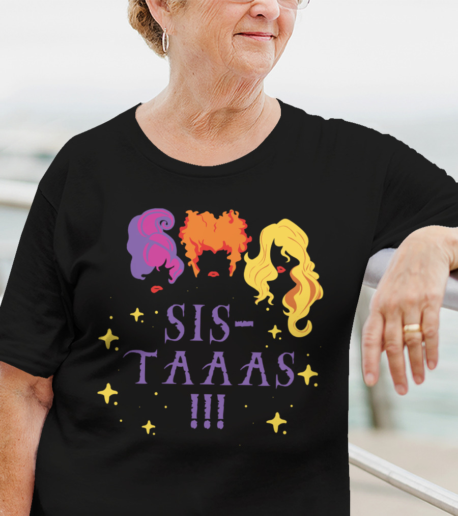 Sis Taaas Magic Hair Trio With Stars T-Shirt