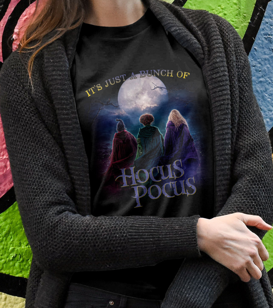 It's Just A Bunch Of Hocus Pocus Moon Trio T-Shirt