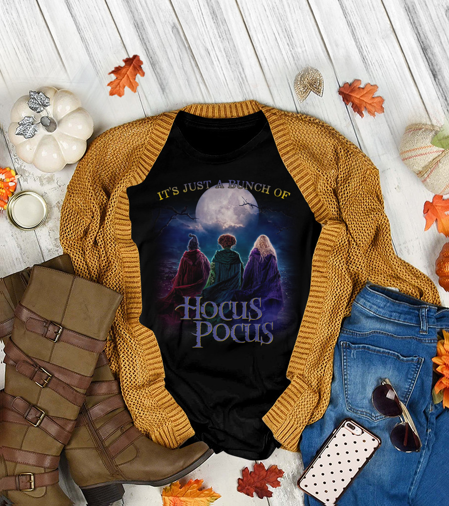 It's Just A Bunch Of Hocus Pocus Moon Trio T-Shirt