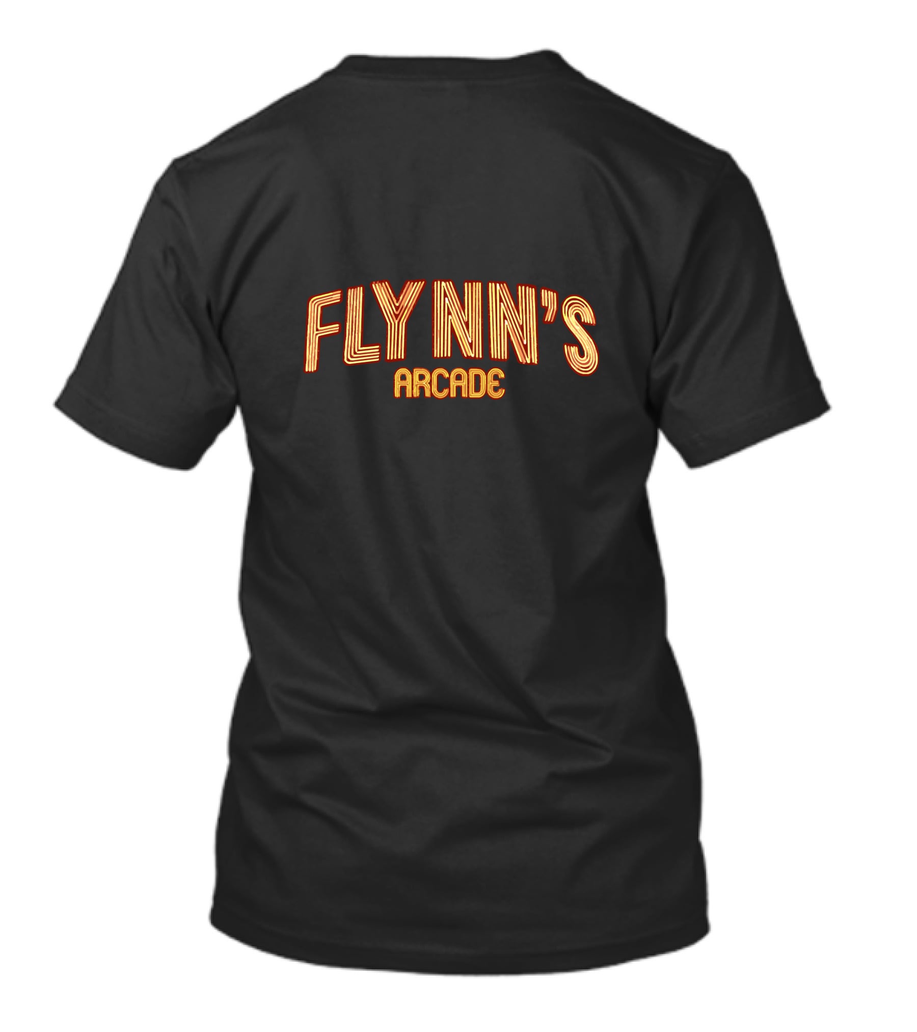Flynn's Arcade Home Of Space Paranoids Retro Neon T-Shirt