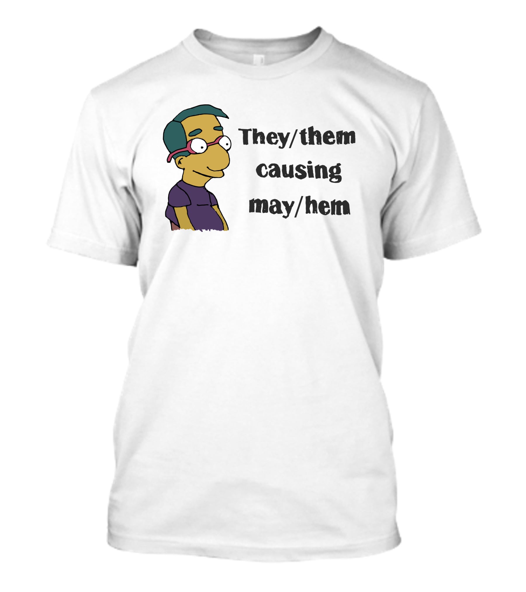 They Them Causing May Hem Cartoons T-Shirt