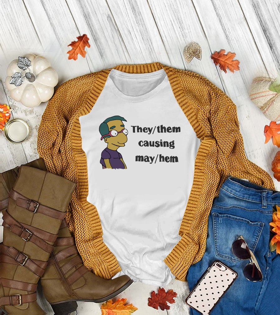 They Them Causing May Hem Cartoons T-Shirt
