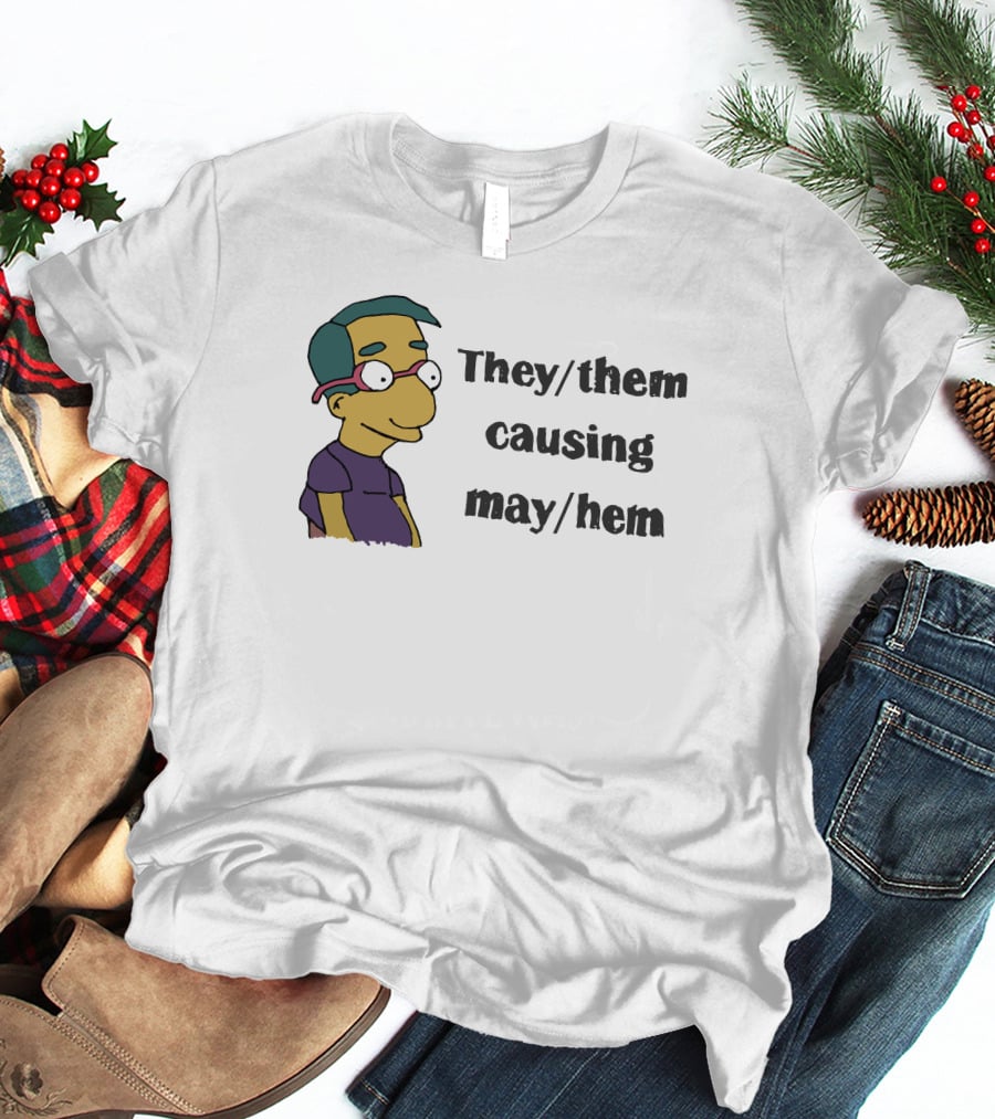 They Them Causing May Hem Cartoons T-Shirt