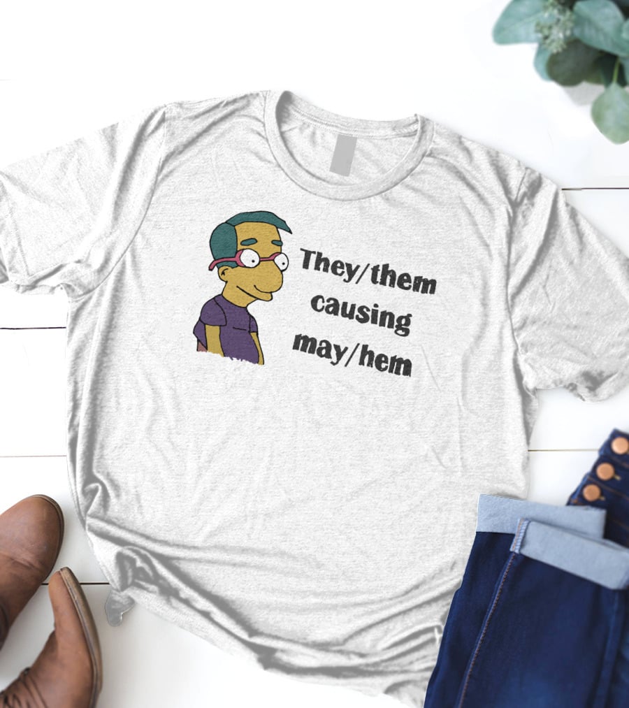 They Them Causing May Hem Cartoons T-Shirt