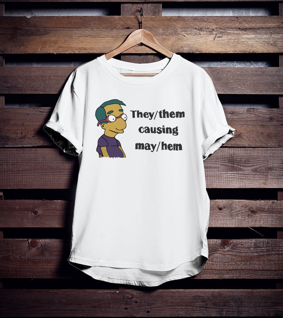 They Them Causing May Hem Cartoons T-Shirt
