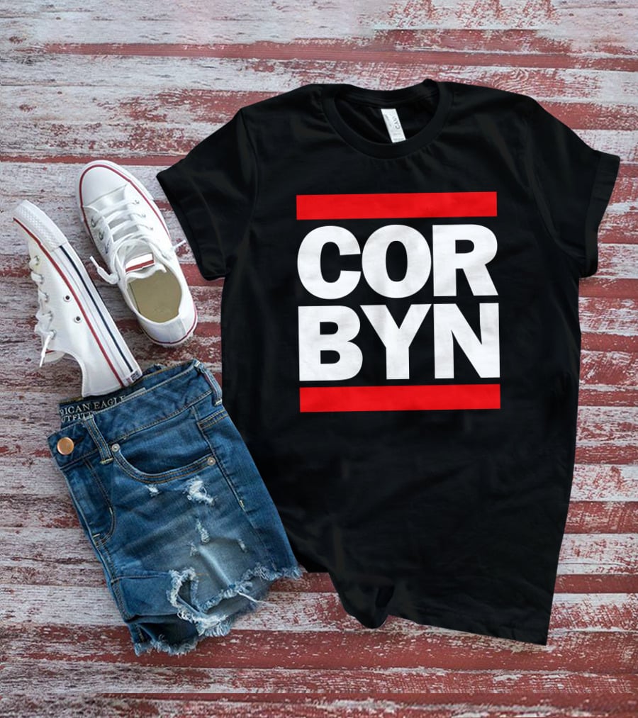 Fernando Morais Corbynista Corbyn Bold Red Lines T-Shirt