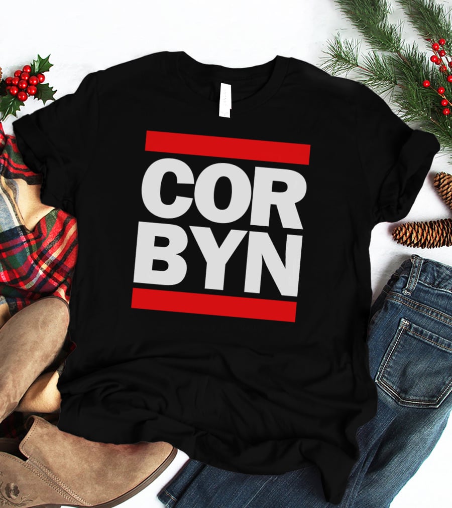 Fernando Morais Corbynista Corbyn Bold Red Lines T-Shirt