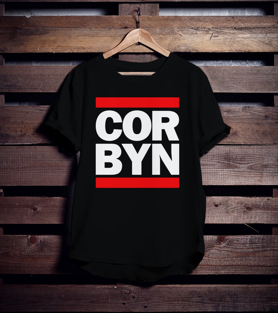 Fernando Morais Corbynista Corbyn Bold Red Lines T-Shirt
