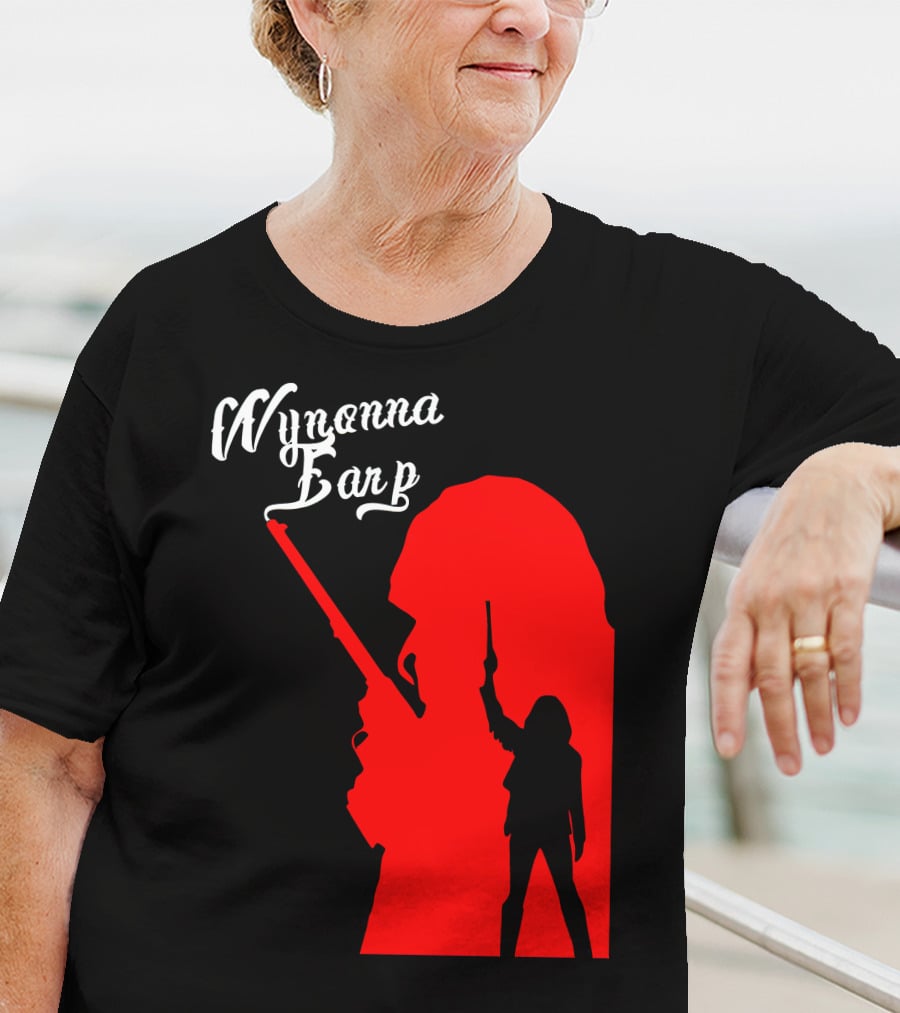Wynonna Earp Silhouette With Gun T-Shirt