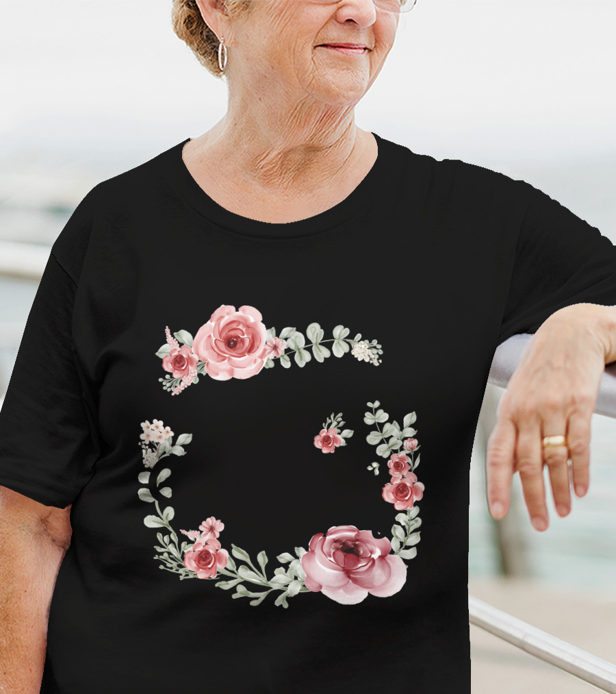 In Everything Give Thanks Floral T-Shirt