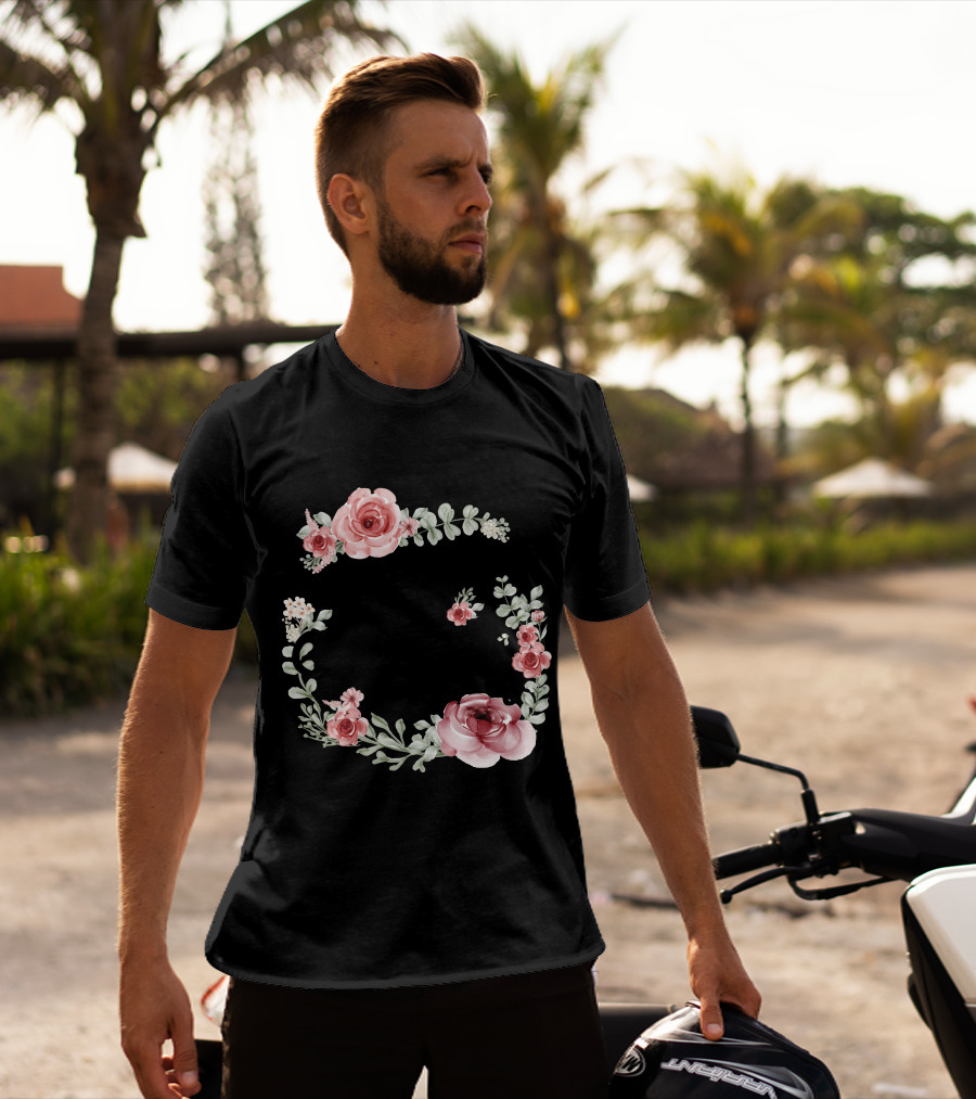 In Everything Give Thanks Floral T-Shirt