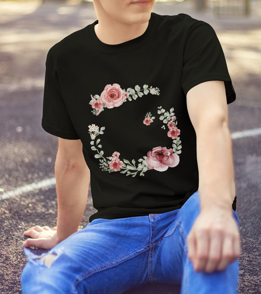 In Everything Give Thanks Floral T-Shirt