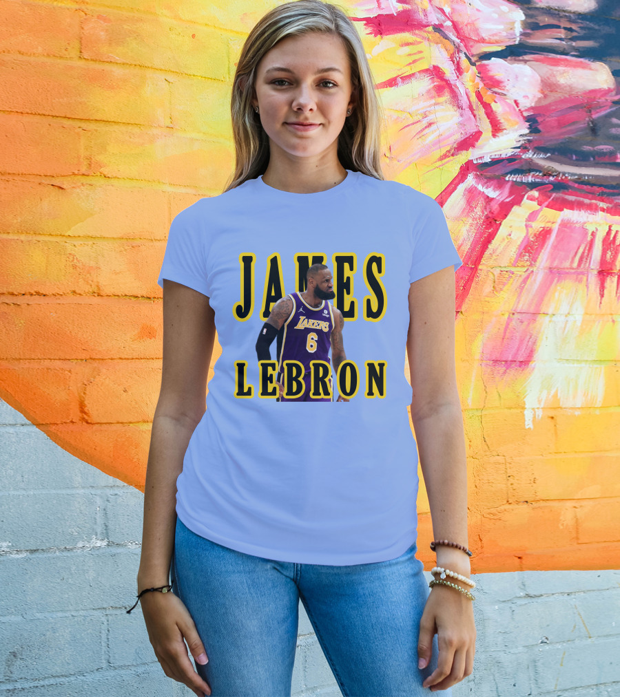 LeBron James Lakers Breakthrough Victory Performance T-Shirt