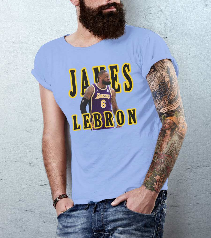 LeBron James Lakers Breakthrough Victory Performance T-Shirt