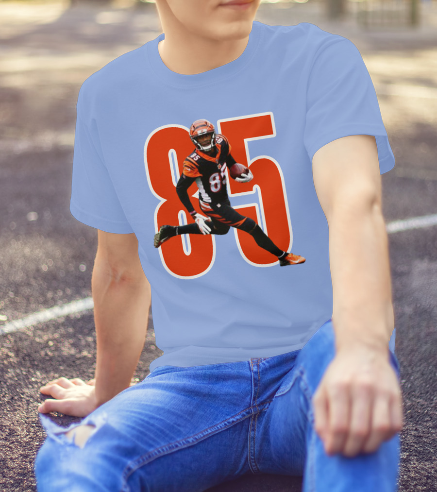 Tee Higgins 85 NFL Football Bengals Player T-Shirt