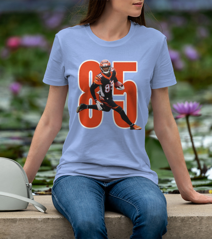 Tee Higgins 85 NFL Football Bengals Player T-Shirt