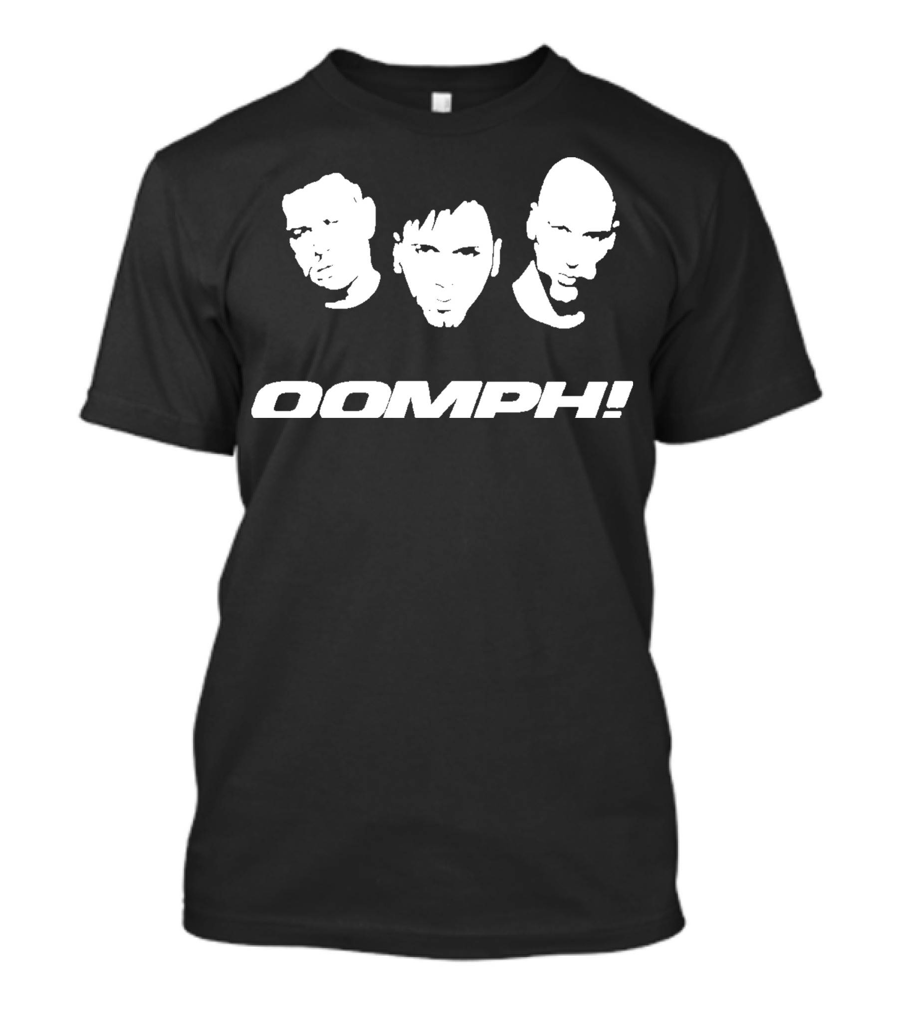 Oomph Rock Band Germany Face Trio T-Shirt