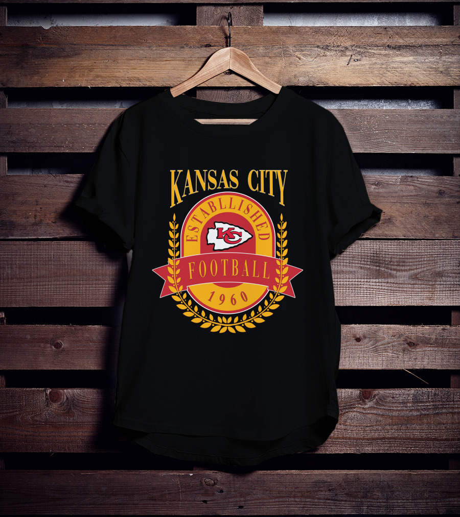 Kansas City Chiefs Established Football 1960 T-Shirt