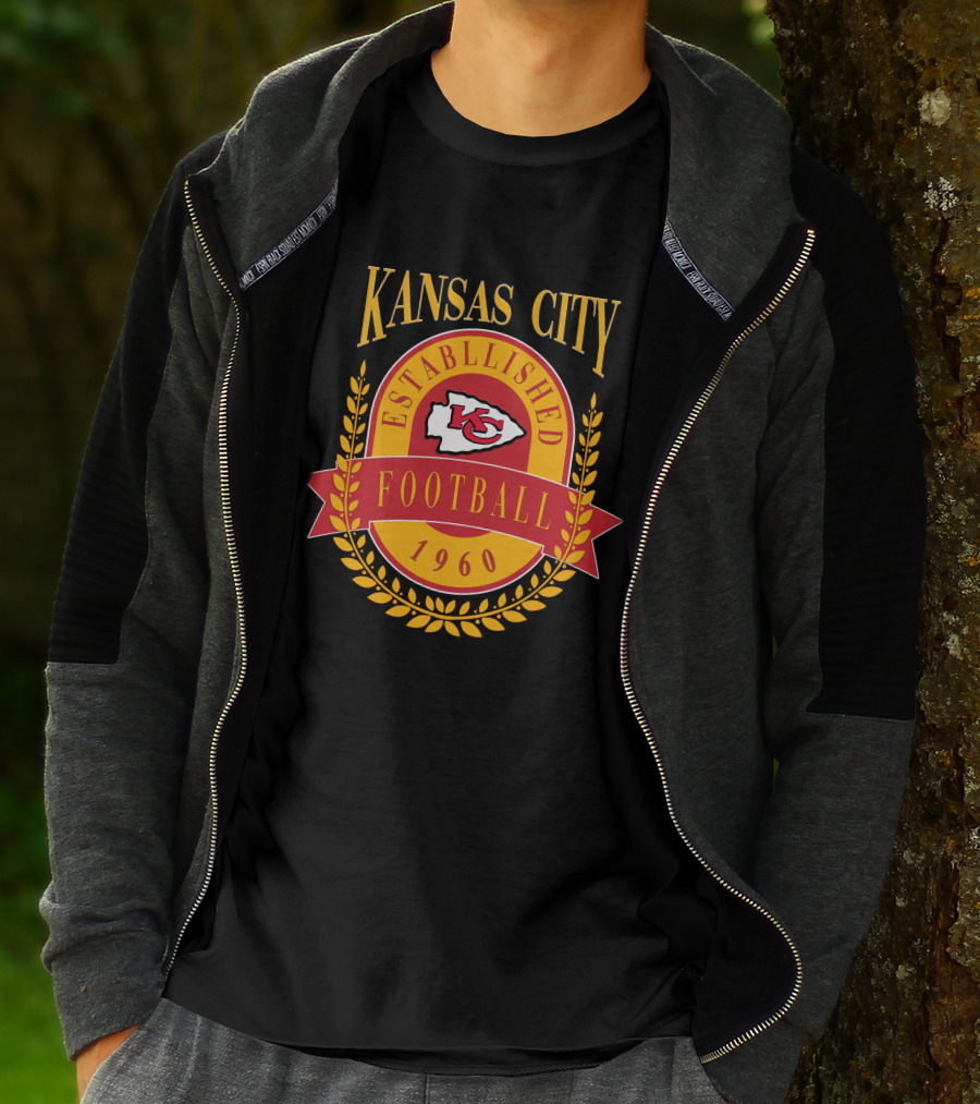Kansas City Chiefs Established Football 1960 T-Shirt