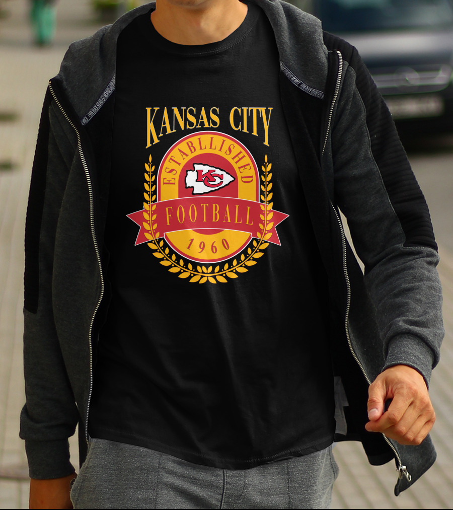 Kansas City Chiefs Established Football 1960 T-Shirt