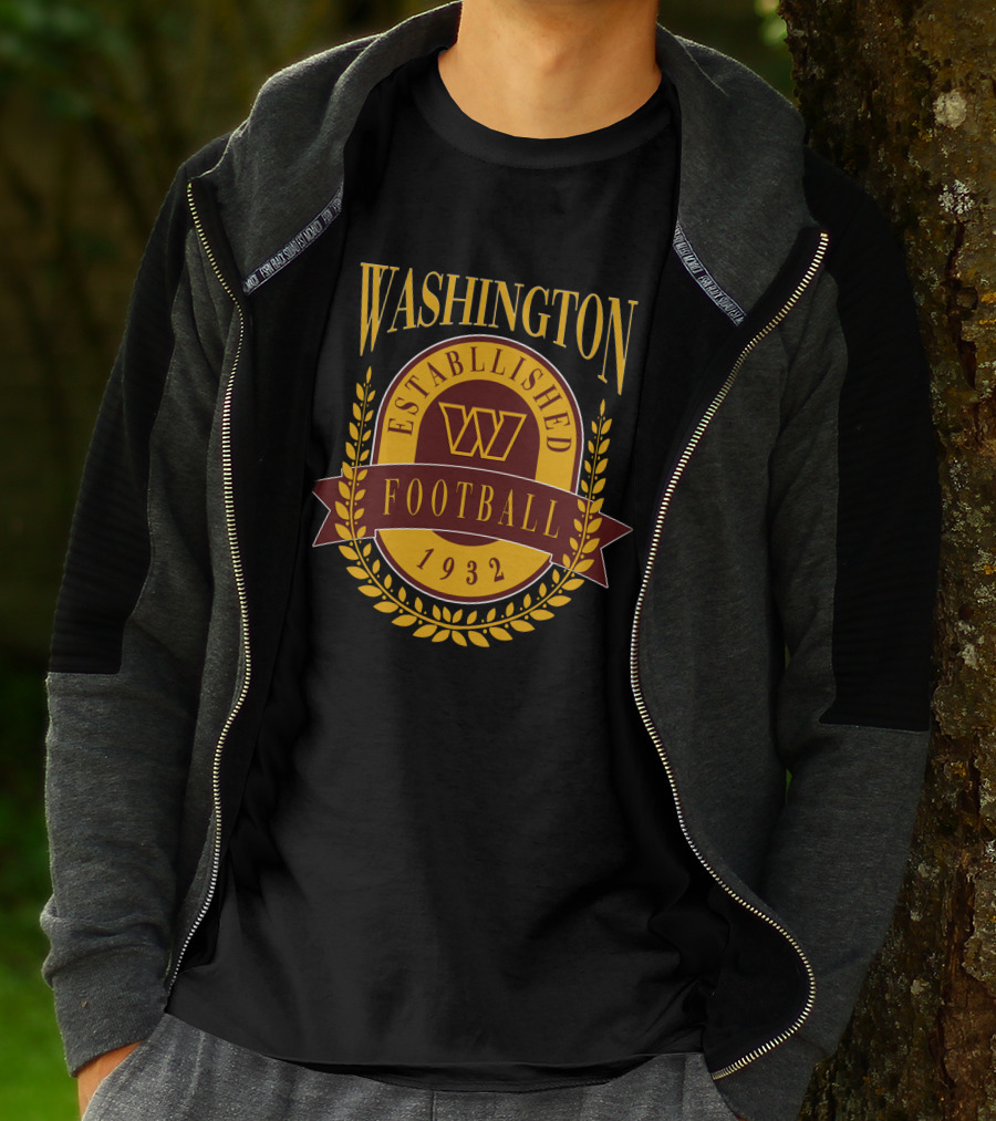Washington Commanders Established 1932 Football T-Shirt