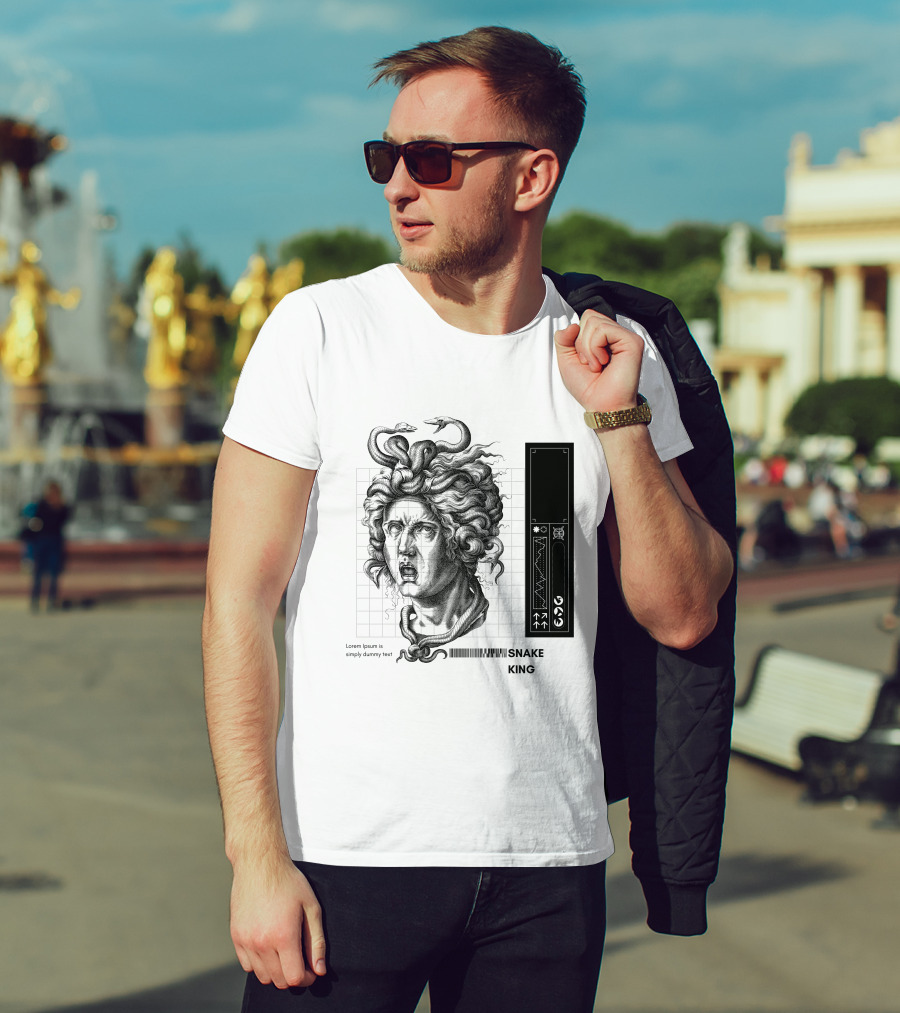 Medusa Snake King T-Shirt