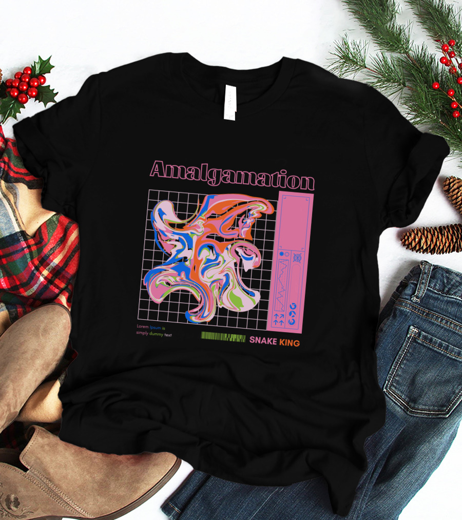 Amalgamation Snake King Distortion T-Shirt