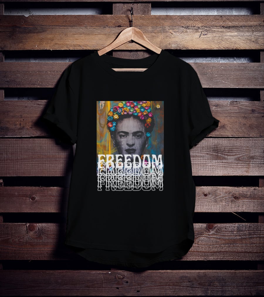 FREEDOM Vibrant Floral T-Shirt