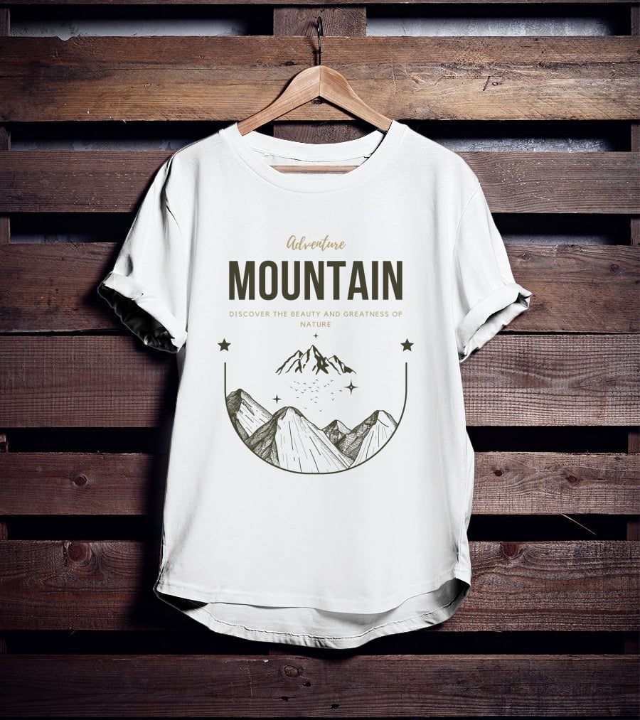 Adventure Mountain Discover The Beauty And Greatness Of Nature T-Shirt