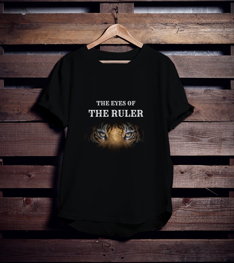 The Eyes Of The Ruler Tiger T-Shirt