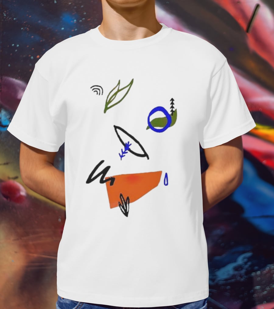 Goth Babe Abstract Aesthetic T-Shirt