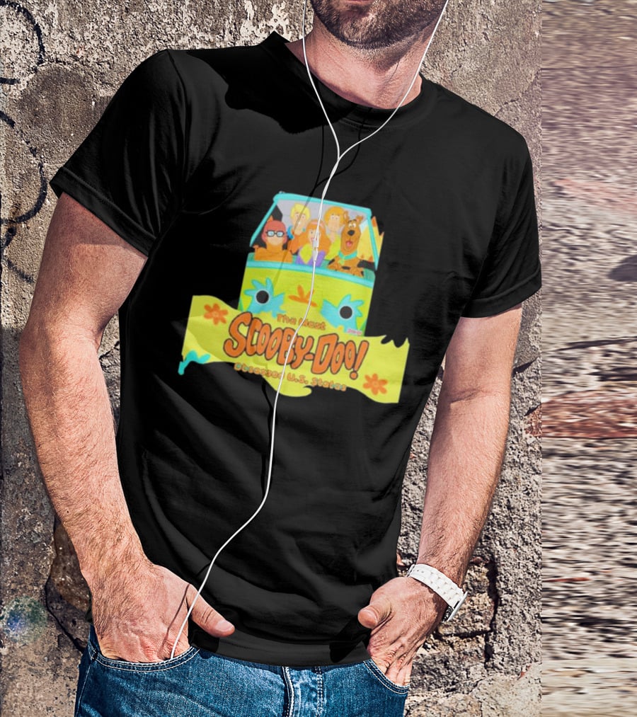 The Most Scooby Doo Obsessed U S States With Mystery Machine And Characters T-Shirt