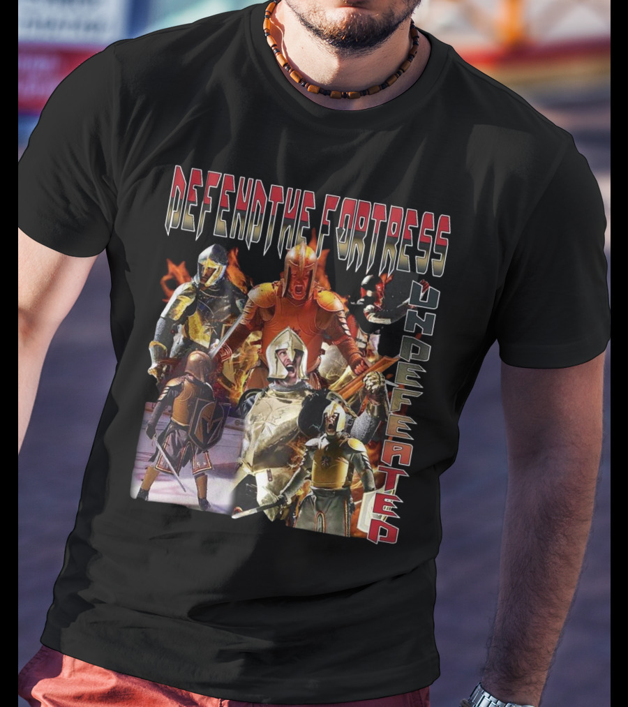 Defend The Fortress Undefeated Knight T-Shirt