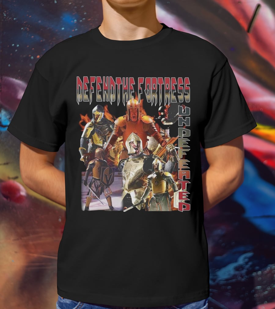 Defend The Fortress Undefeated Knight T-Shirt