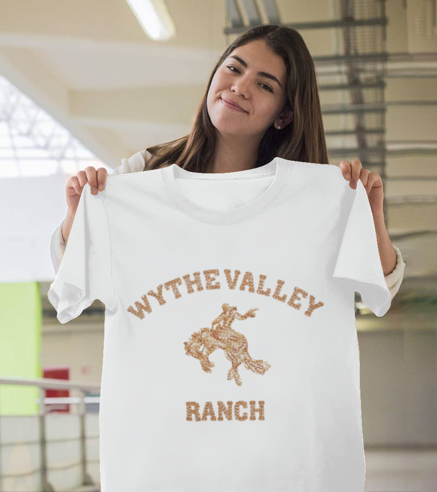 Christian McCaffrey Wythe Valley Ranch Chainstitch Rodeo Cowboy T-Shirt