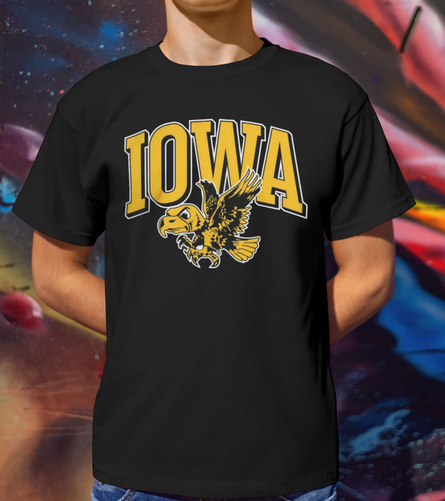 Homefield Apparel Iowa The Hawk Vintage T-Shirt