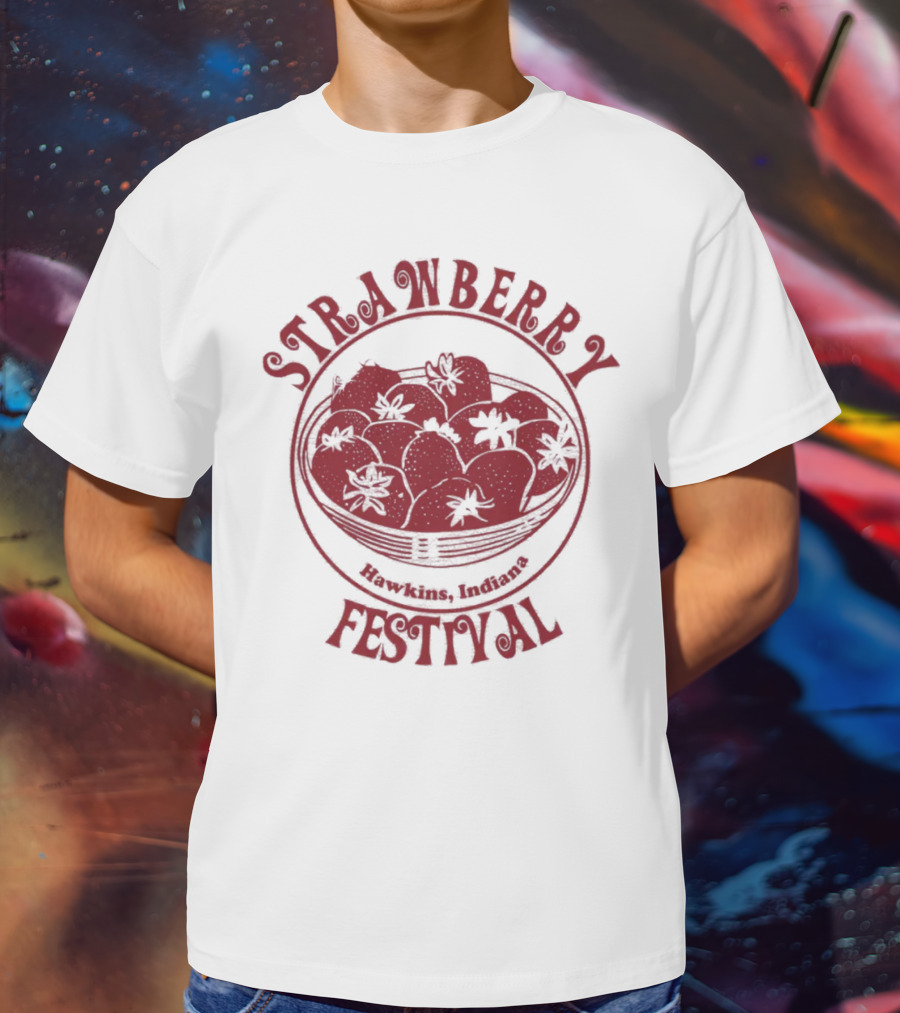 STRAWBERRY FESTIVAL Hawkins Indiana T-Shirt