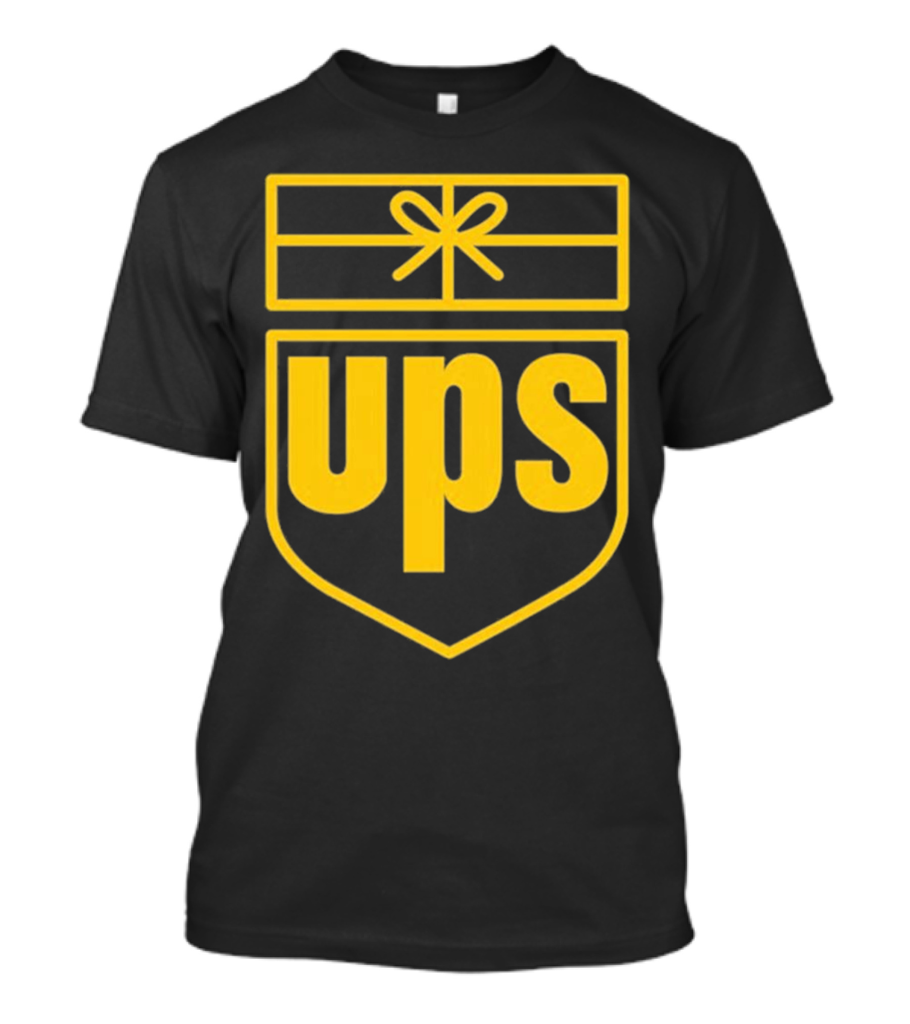 Fat Kid Deals UPS Logo Parody United Parcel Service T-Shirt