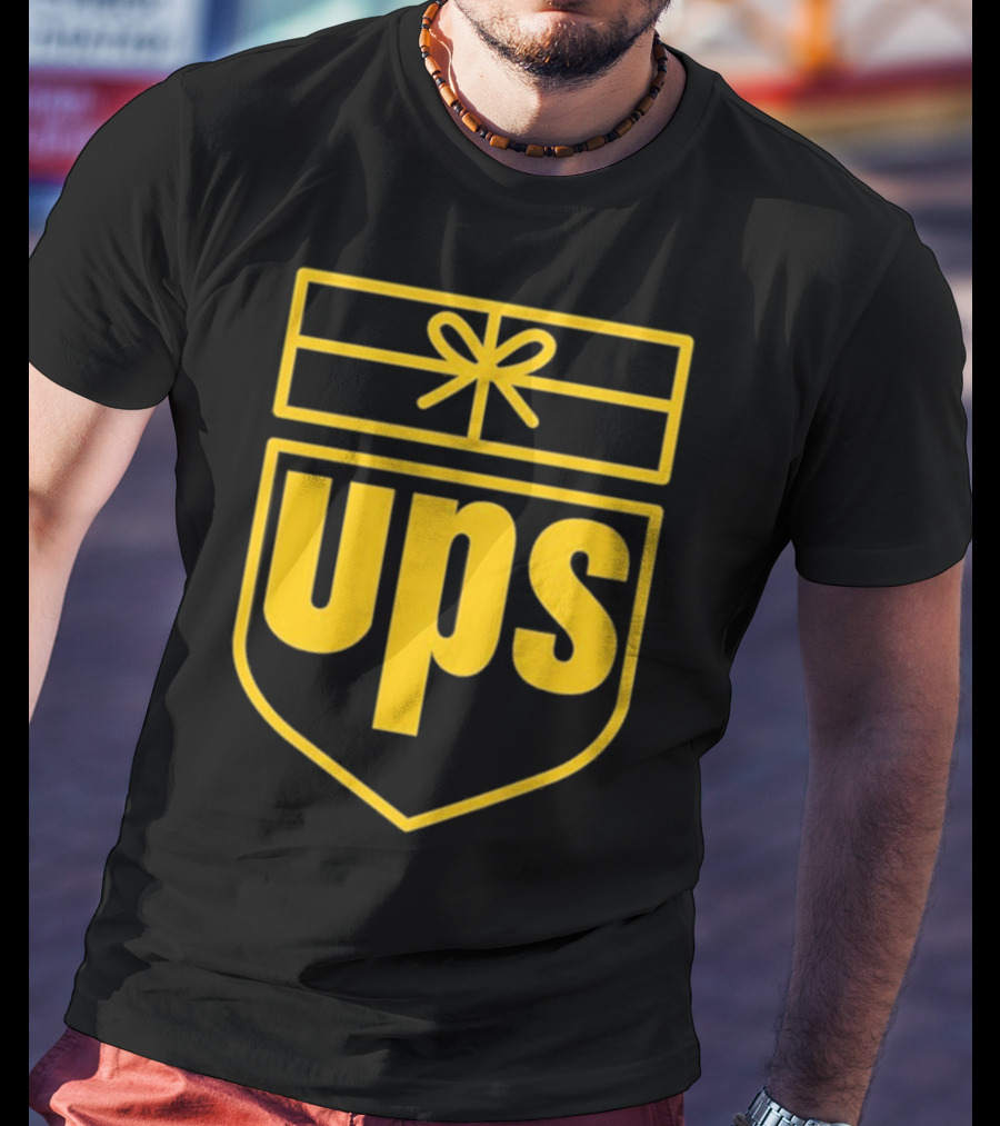 Fat Kid Deals UPS Logo Parody United Parcel Service T-Shirt