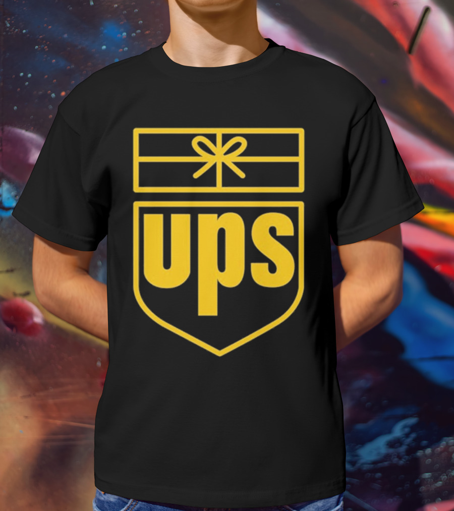 Fat Kid Deals UPS Logo Parody United Parcel Service T-Shirt