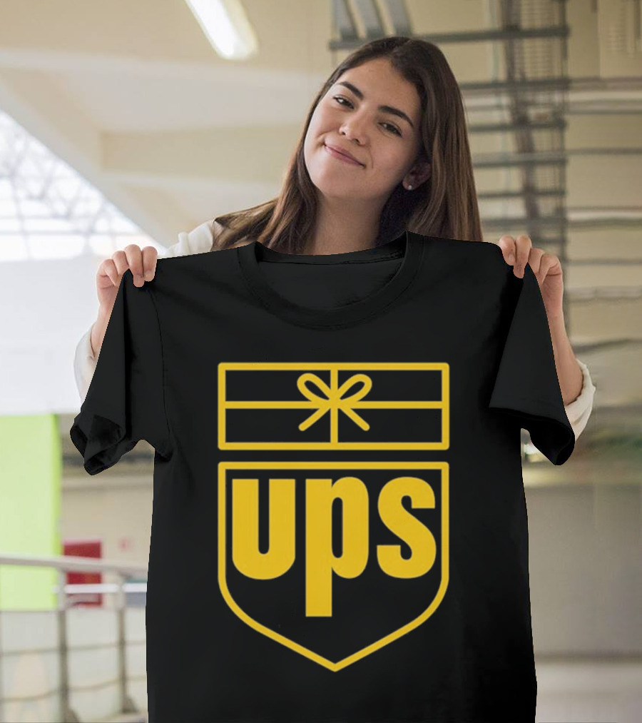 Fat Kid Deals UPS Logo Parody United Parcel Service T-Shirt