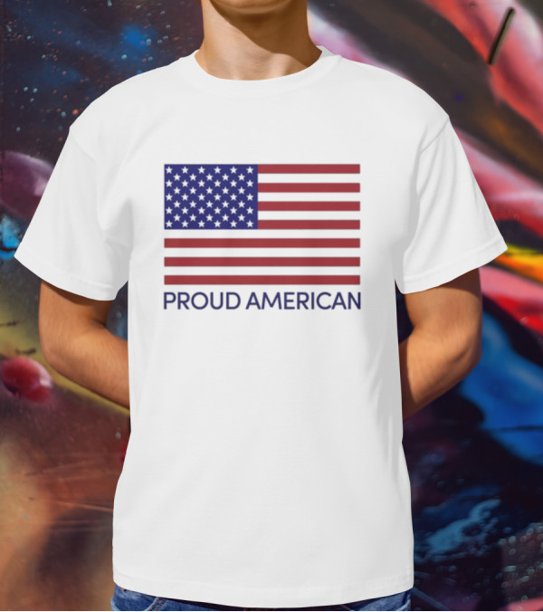 Proud American Flag USA Fox News T-Shirt