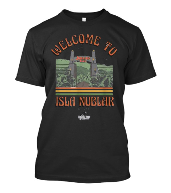 Welcome To Jurassic Park Isla Nublar Adventure T-Shirt